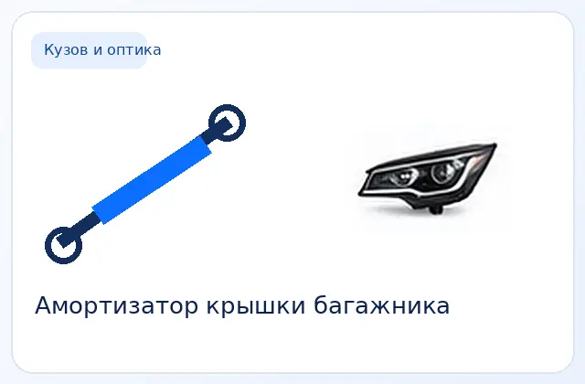 Амортизатор крышки багажника